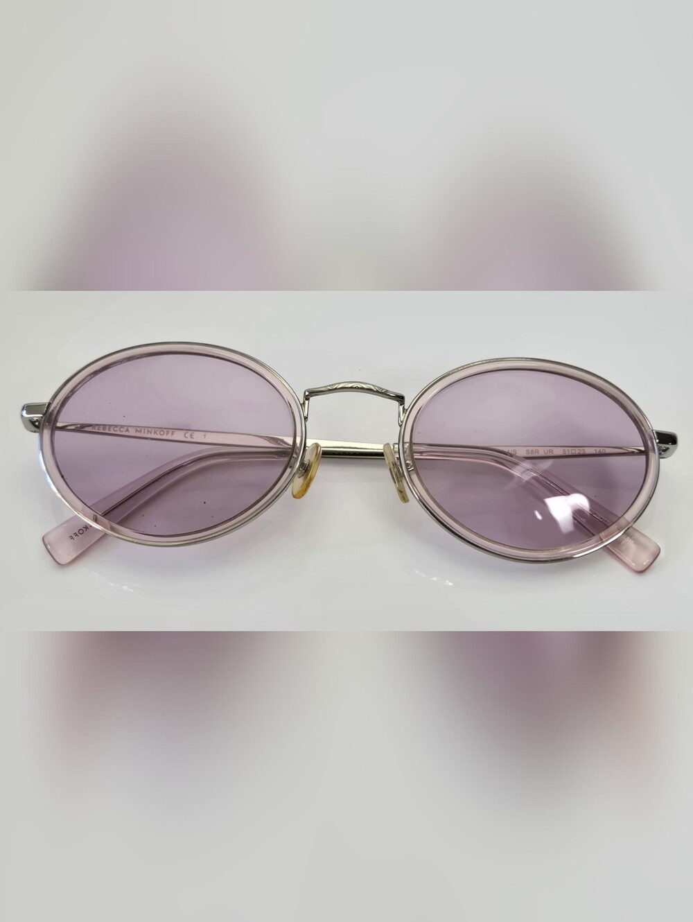 Rebecca Minkoff Sunglasses Womens Gloria Gold Frame 4/S S8R UR 51-23-140 Pink - Picture 2 of 9